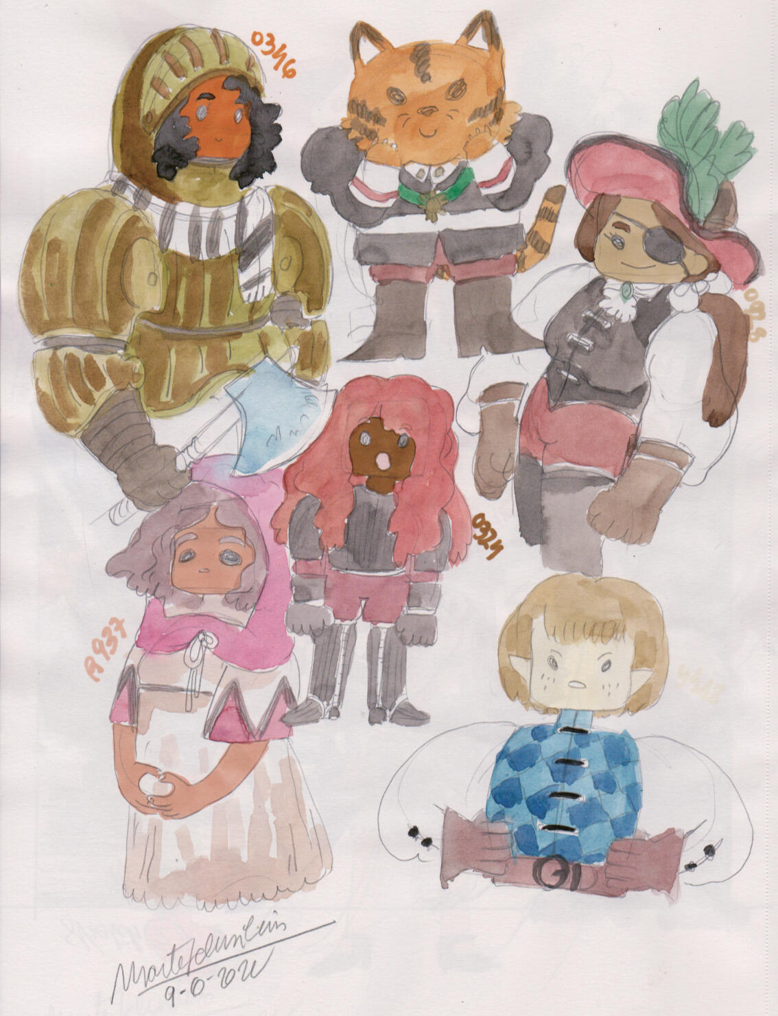 character designs 1 character designs 1